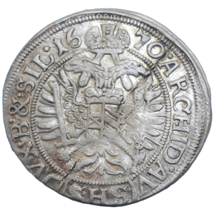 Leopold I. 3 grajciar 1670 SHS