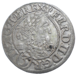 Ferdinand II. 3 grajciar 1628 HR