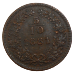 František Jozef I. 5/10 grajciar 1881 bz