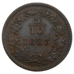František Jozef I. 5/10 grajciar 1885 bz
