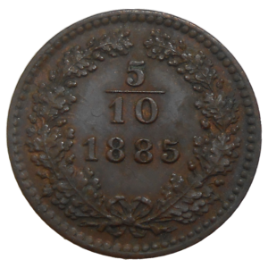 František Jozef I. 5/10 grajciar 1885 bz