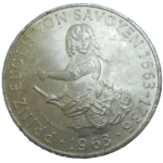 Rakúsko 25 Schilling 1963