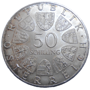 Rakúsko 50 Schilling 1968