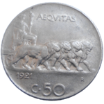 Taliansko 50 Centesimi 1921
