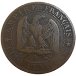 Francúzsko 5 Centimes 1863 A