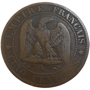 Francúzsko 5 Centimes 1863 A