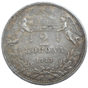 František Jozef I. 2 Koruna 1913 KB