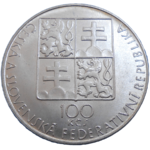 100 KČS 1990 Bohuslav Martinu