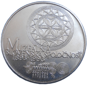 100 KČS 1993 Muzeálna Slovenská Spoločnosť