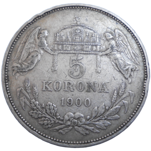František Jozef I. 5 Koruna 1900 KB