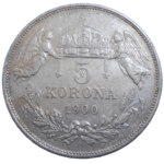František Jozef I. 5 Koruna 1900 KB
