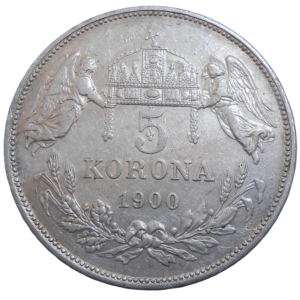 František Jozef I. 5 Koruna 1900 KB