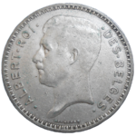 Belgicko 20 Francs 1934