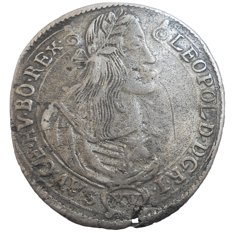 Leopold I. XV grajciar 1662 KB Leopold I. XV grajciar 1662 KB
