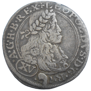 Leopold I. XV grajciar 1664 CA