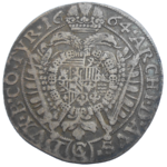 Leopold I. XV grajciar 1664 CA