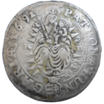 Leopold I. XV grajciar 1691 KB