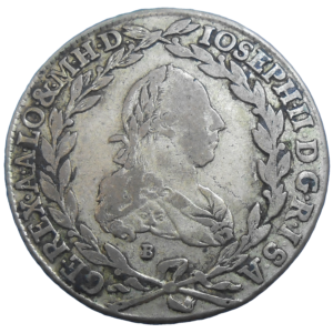 Jozef II. 20 grajciar 1780 B SKPD