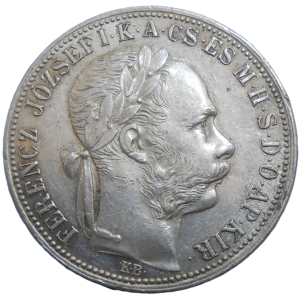 František Jozef I. 1 zlatník 1888 KB
