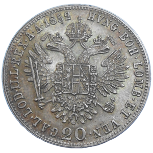 František Jozef I. 20 grajciar 1852 A