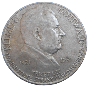 100 KČS 1951 30. výročie založenia KSČ