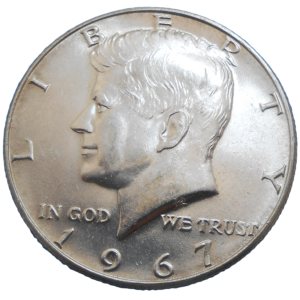 USA Half Dollar 1967