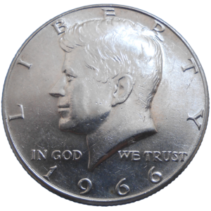 USA Half Dollar 1966