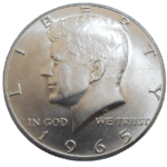 USA Half Dollar 1965