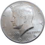 USA Half Dollar 1964 D