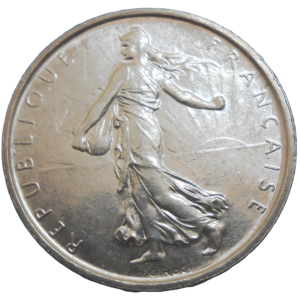 Francúzsko 5 Francs 1969