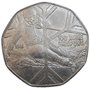 Rakúsko 5 Euro 2005