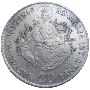 Ferdinand V. 20 grajciar 1848 KB