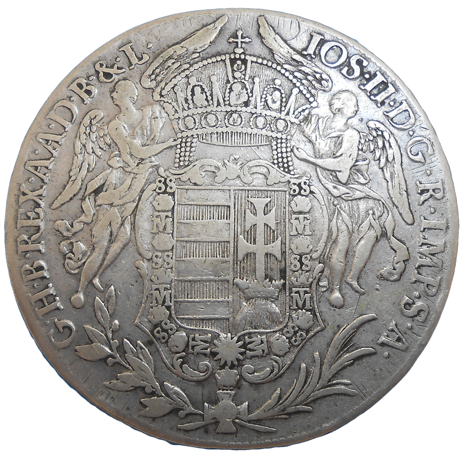 Jozef II. Toliar 1783 B Jozef II. Toliar 1783 B