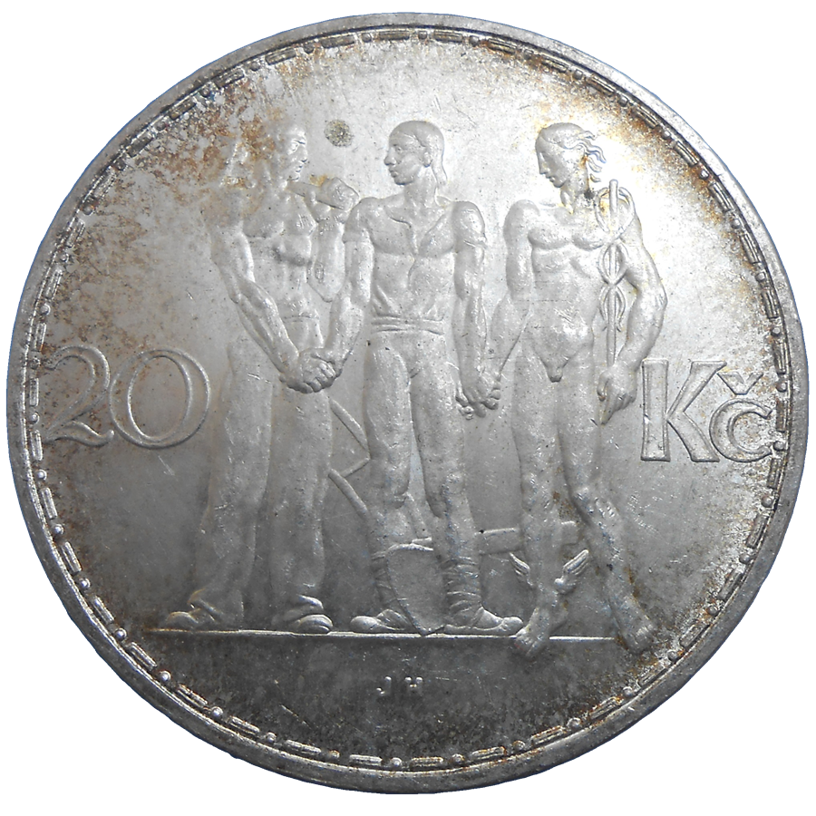 20 Kč 1933 20 Kč 1933