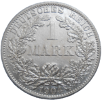 Nemecko 1 Mark 1904 A
