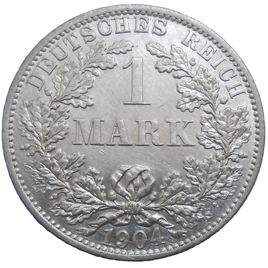 Nemecko 1 Mark 1904 A Nemecko 1 Mark 1904 A