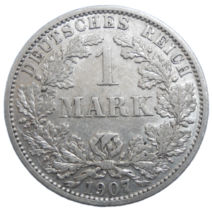 Nemecko 1 Mark 1907 A