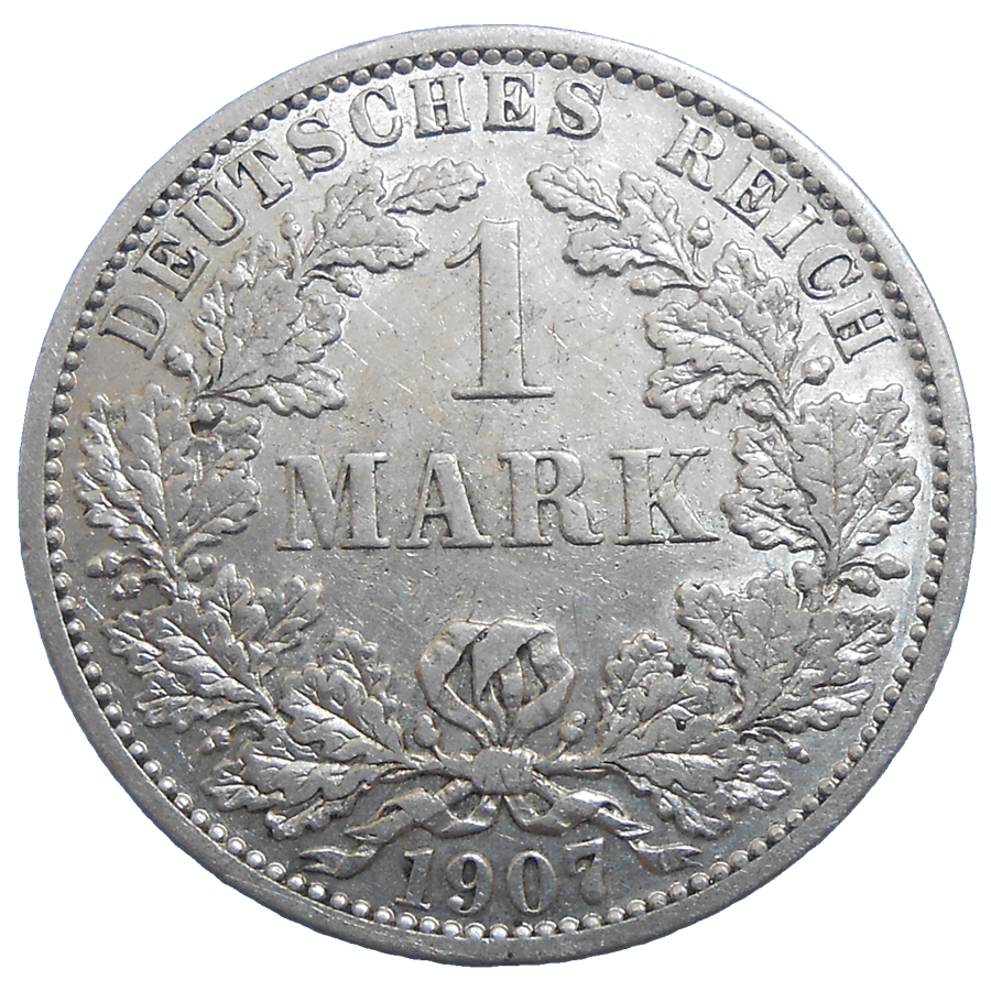 Nemecko 1 Mark 1907 A Nemecko 1 Mark 1907 A