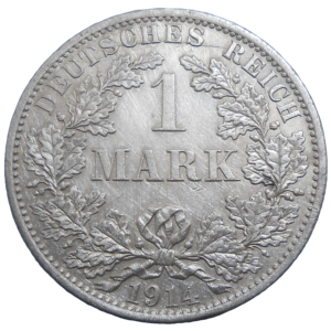 Nemecko 1 Mark 1914 A