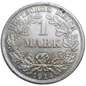 Nemecko 1 Mark 1914 D