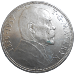 20 Kč 1937 T. G. Masaryk