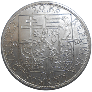 20 Kč 1937 T. G. Masaryk