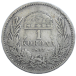 František Jozef I. 1 koruna 1893 KB