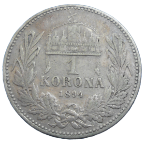 František Jozef I. 1 koruna 1894 KB
