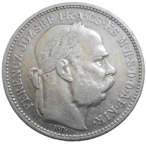 František Jozef I. 1 koruna 1895 KB