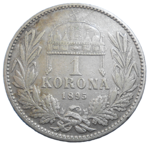 František Jozef I. 1 koruna 1895 KB