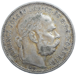 František Jozef I. 1 koruna 1896 KB