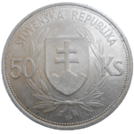 50 Ks 1944 Jozef Tiso