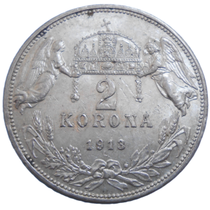 František Jozef I. 2 koruna 1913 KB