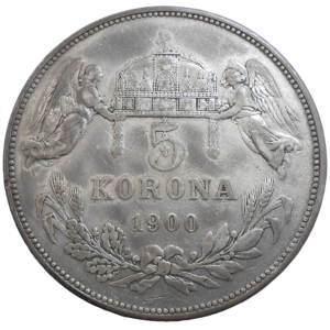 František Jozef I. 5 Koruna 1900 KB